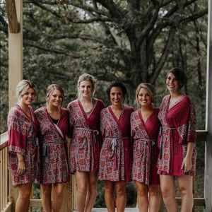 NWT Layla (Macys) S/M robe w/ matching headband